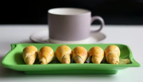 Horn cake Stock Photos