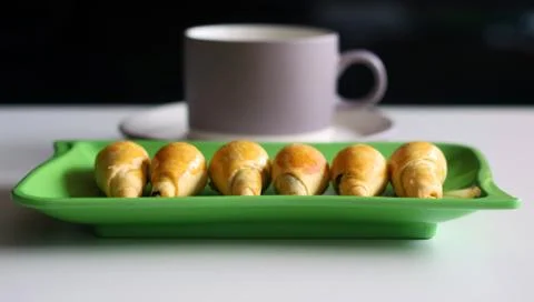 Horn cake Stock Photos