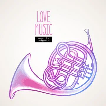 Horn Stock Illustration