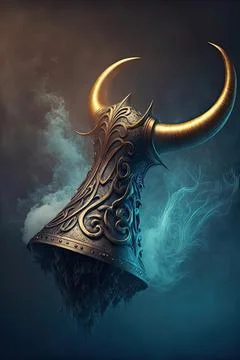 Horn of valhalla Stock Illustration