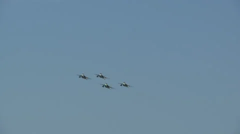 Hornet formation 库存影片 911649