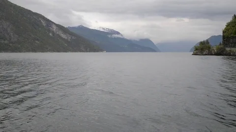 Hornindalsvatnet Stock Footage 76836562