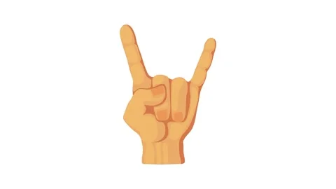 Horns icon animation Stock Footage 168934639