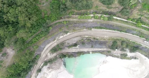 Hornsby Quarry 2 Overhead 動画素材 99722844