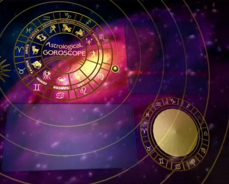 Horoscope background Stock Footage 610838