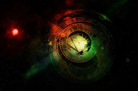 Horoscope forecast Stock Photos