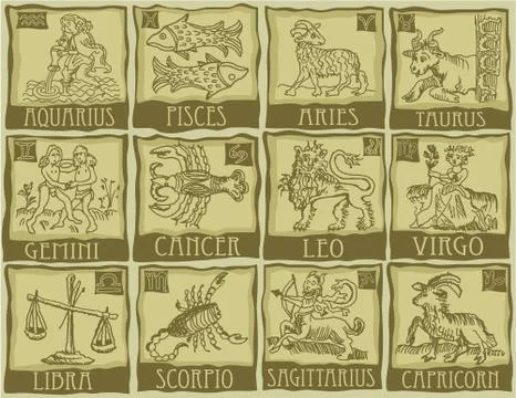 Horoscope Stock Illustration