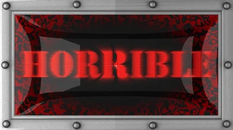 Horrible on led Видео 8761651