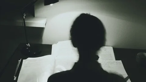 Horror atmosphere with camera sneak up Stock Footage 76721230