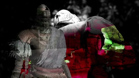 Horror Background. Disturbing backgroun... | Stock Video | Pond5