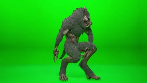 Horror Beast Dynamic Action VFX Asset Stock Footage 318206497