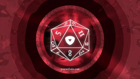 Horror Dice Logo Opener for After Effects 库存 After Effects