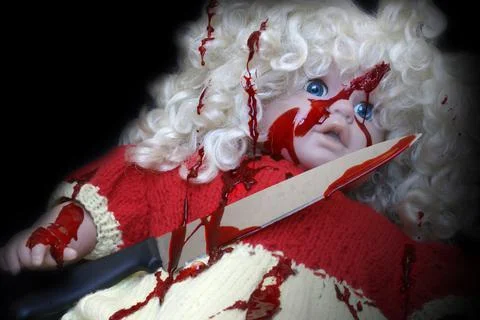 Horror Dolly Horror Stock Photos