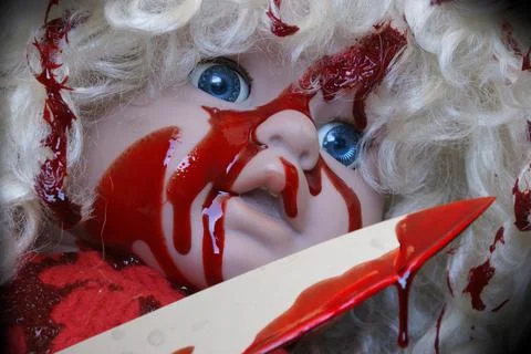 Horror Dolly Horror Stock Photos
