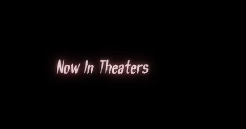 Horror Dramatic Motion Graphics Movie Trailer Glitching Text - Now in Theaters Vídeos de archivo 75167774