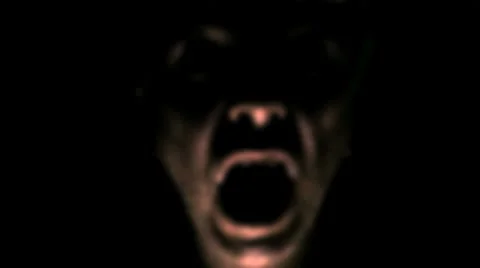 Scary Face Videos - Storyblocks