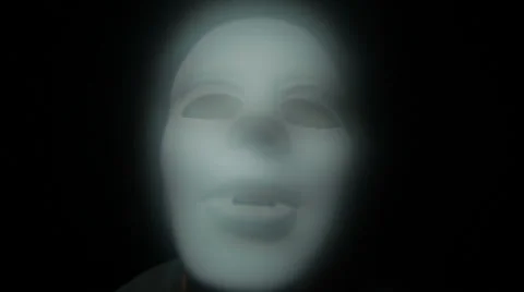 Horror face 库存影片 23389626