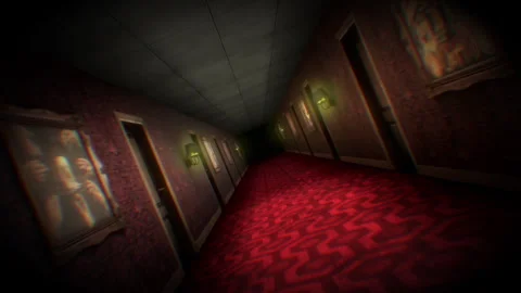Horror Hallway Stock-Footage 241019546
