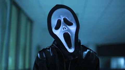 Horror mask Stock Footage 45406447