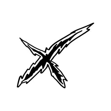 Horror Single Claw Mark Scratch Vector Icon Stock Illustration
