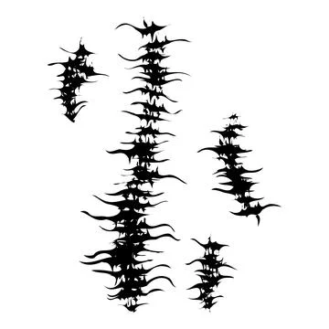 Horror Single Claw Mark Scratch Vector Icon Stock Illustration