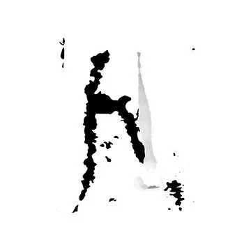 Horror Single Claw Mark Scratch Vector Icon Stock Illustration