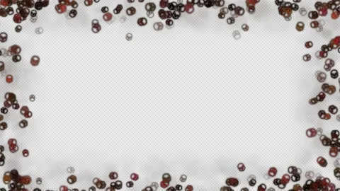 Horror Skull Frame Vídeos de archivo 167524724