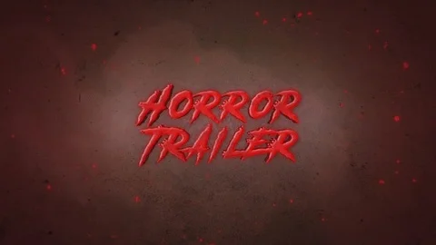 Horror Trailer Stock After Effects