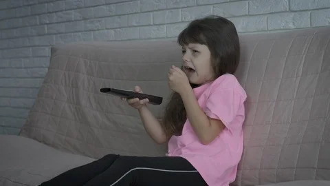 Horror on TV. Stock Footage 120007400