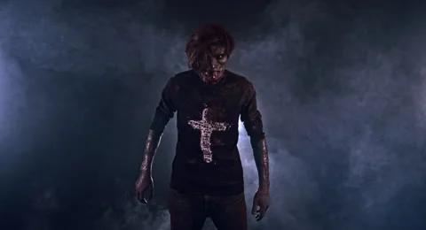 Horror zombie. Vídeos de archivo 66730842