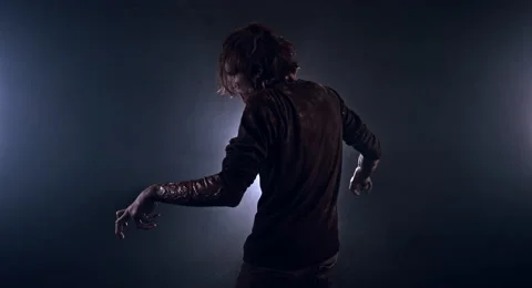 Horror zombie. Vidéo 66734204