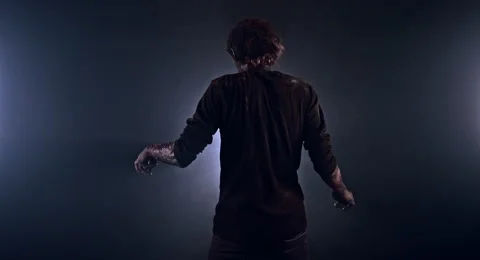 Horror zombie. Stock Footage 66748393