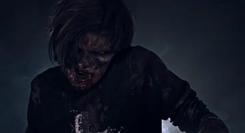 Horror zombie. Видео 66752791
