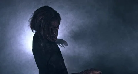 Horror zombie. 库存影片 66756170