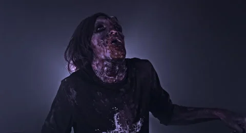 Horror zombie. Vídeo Stock 66759972