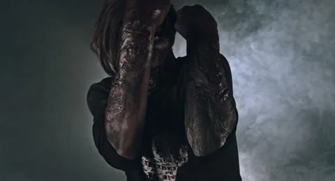 Horror zombie. Video stock 66760305