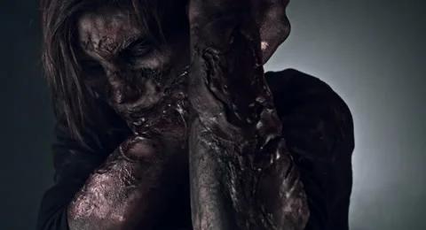 Horror zombie. Video stock 66761222