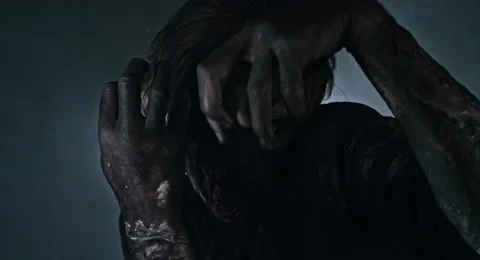 Horror zombie. Stock Footage 66761783