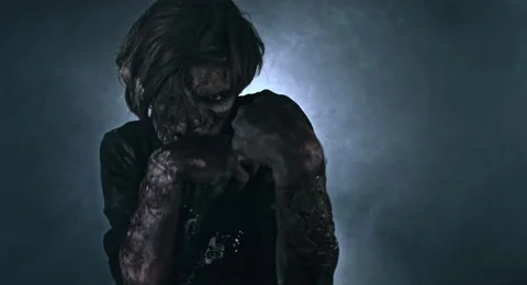 Horror zombie. 库存影片 66762180