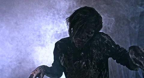 Horror zombie. Vidéo 66764435