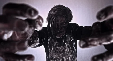 Horror zombie. Video stock 66769206