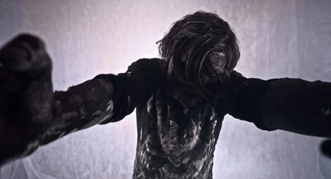 Horror zombie. Video stock 66770663
