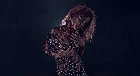 Horror zombie. Stock-Footage 66775236