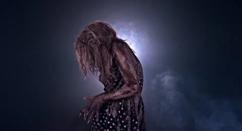 Horror zombie. Video stock 66776613
