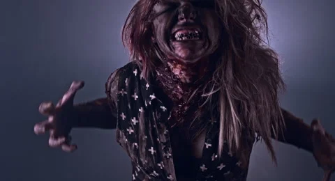 Horror zombie. Stock Footage 66778185