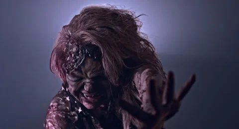 Horror zombie. 库存影片 66778338