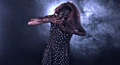 Horror zombie. Stock Footage 66778585