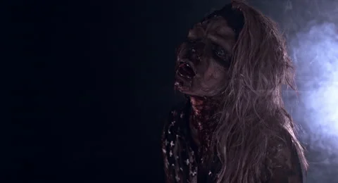 Horror zombie. Stock Footage 66783200