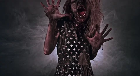 Horror zombie. Vidéo 66785791