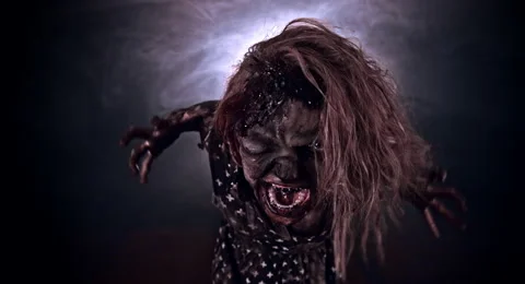 Horror zombie. Vidéo 66786718